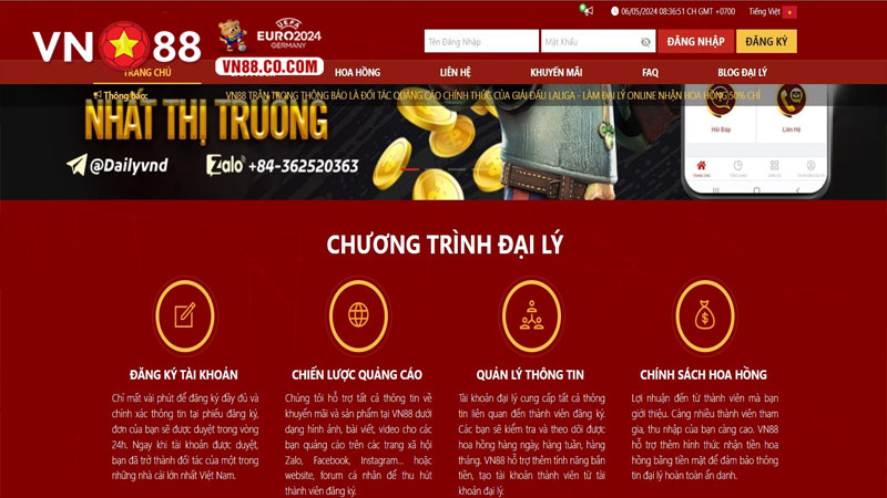 Hướng dẫn cụ thể đăng ký đại lý