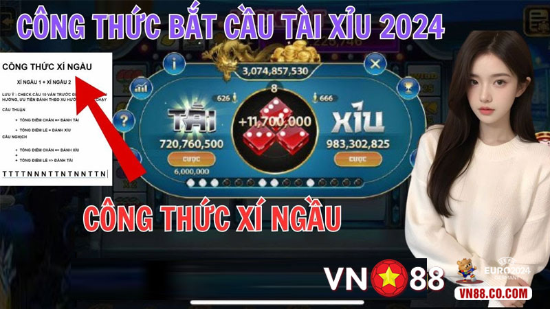 Người chơi nên áp dụng các công thức trong bắt cầu tài xỉu